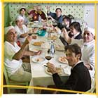 Un'immagine dello staff della Locanda dei girasoli