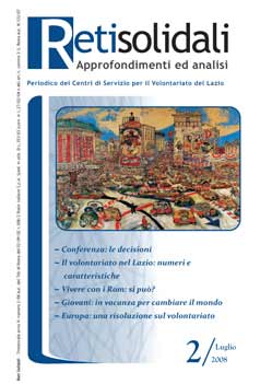 Copertina del numero di luglio 2008