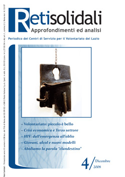 Copertina del numero di dicembre 2008