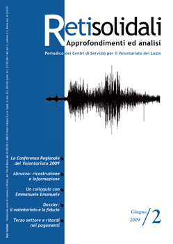 Copertina del numero di giugno 2009