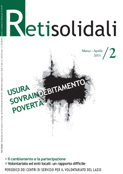 Copertina del numero di marzo-aprile 2013