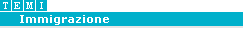 Area tematica Immigrazione
